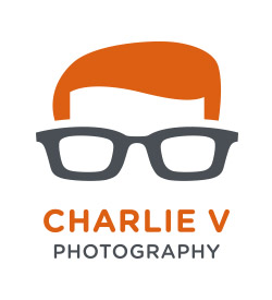 Charlie V Photography Logo Lockup